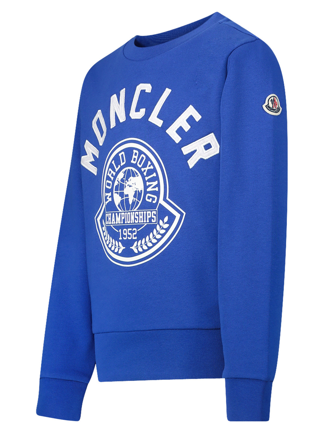 Moncler Enfant Kids Sweatshirt Blue in Blue 6809009287-4.jpg | NICKIS.com