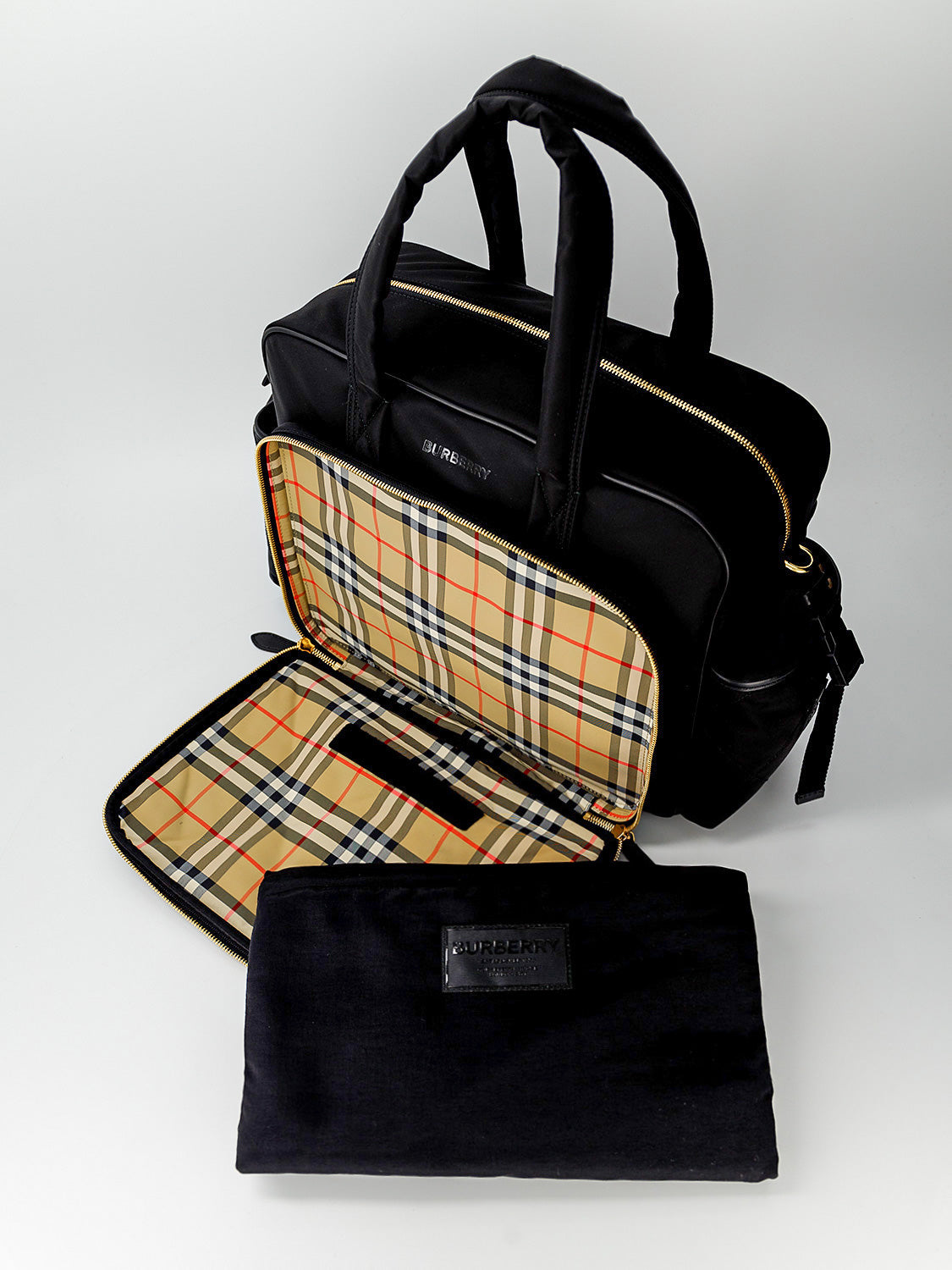 Burberry diaper bags online