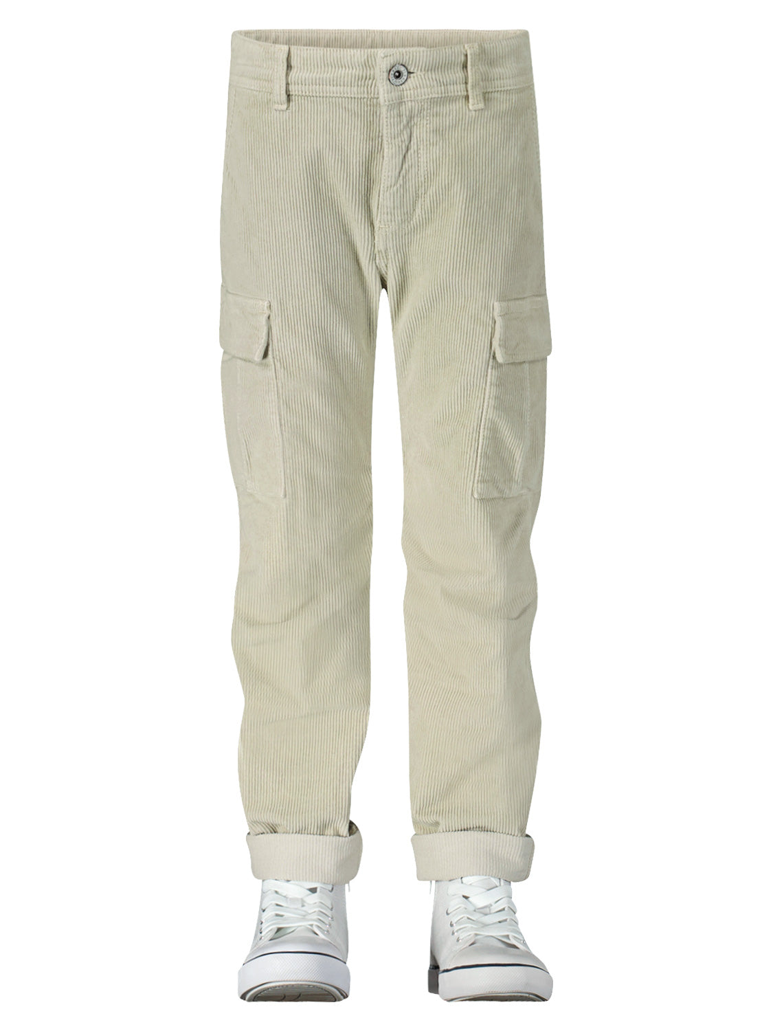 PLEASE - THE TROUSERS Kids Cargo Trousers Beige in Beige 6809089837-2.jpg | NICKIS.com