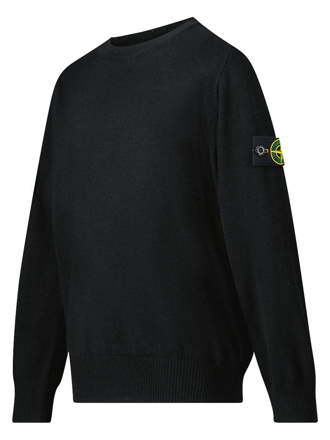 STONE ISLAND JUNIOR Sweaters Black boys