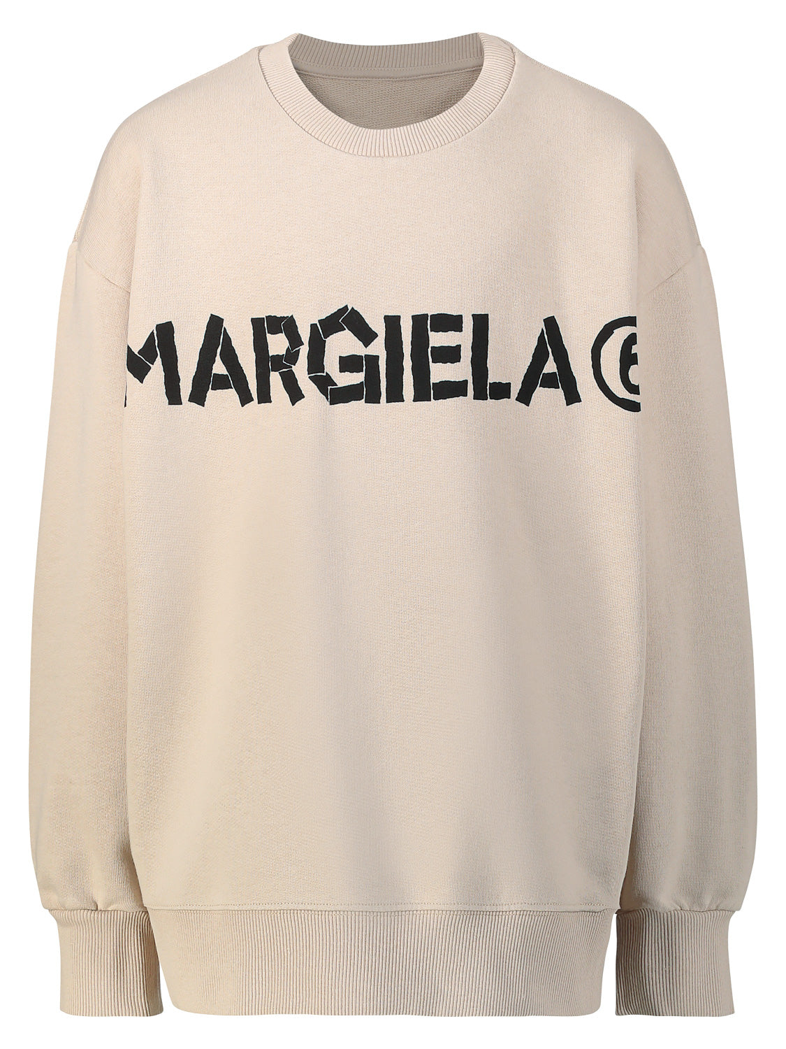 MM6 Maison Margiela Kids Sweatshirt Beige in Beige 6809124893-1.jpg | NICKIS.com