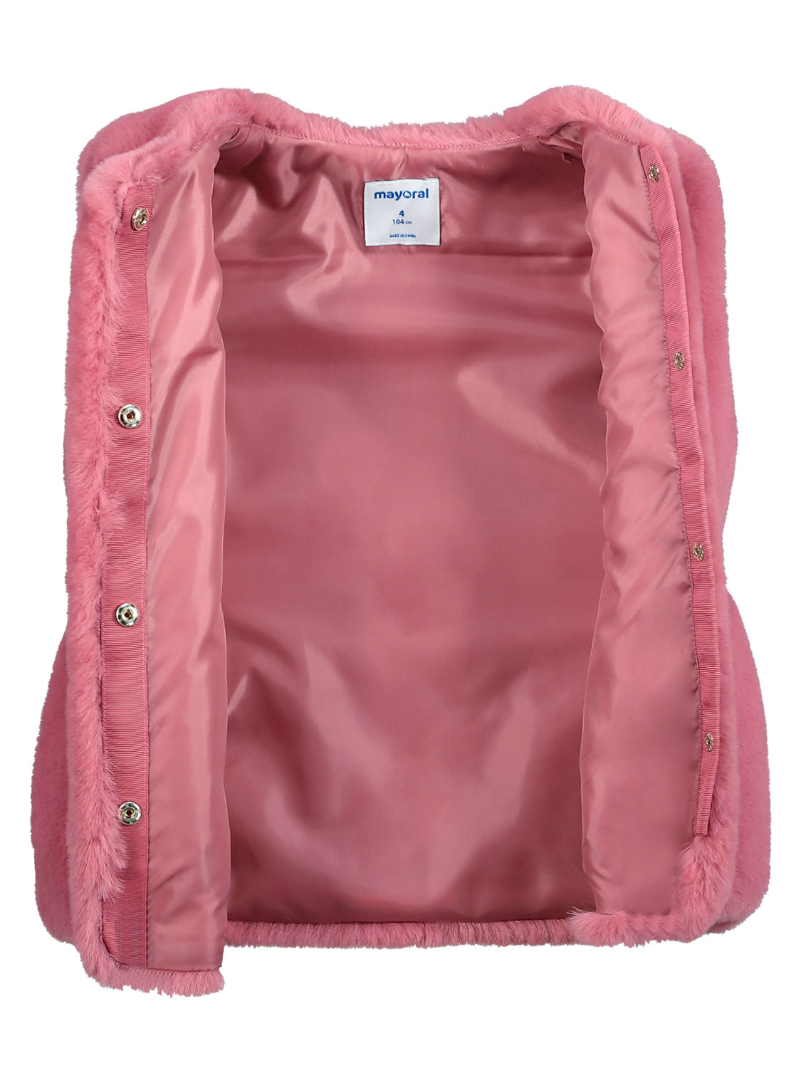 Mayoral Kids vest Fuchsia in Fuchsia 6809166124-5.jpg | NICKIS.com