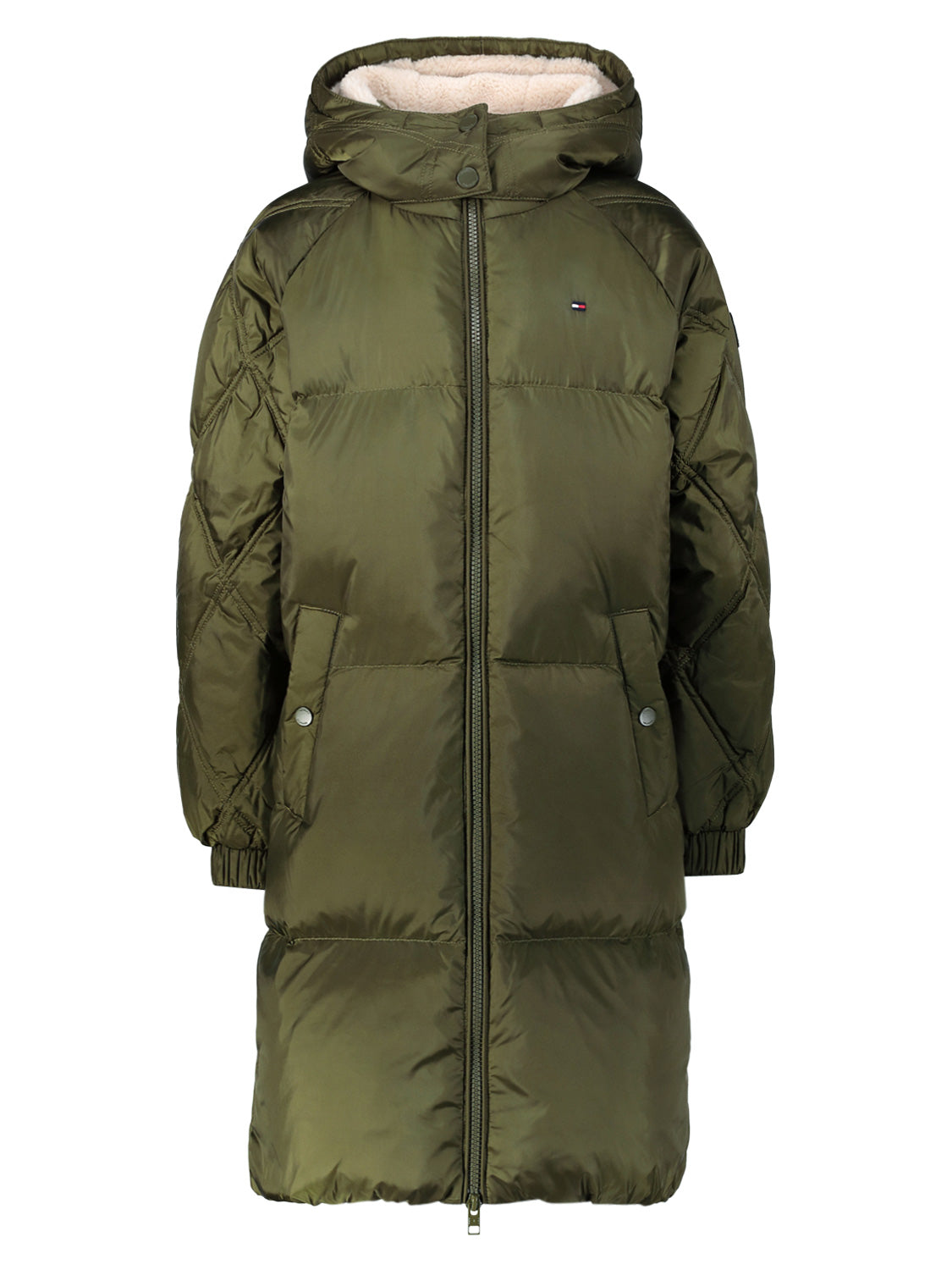 Tommy Hilfiger Kids Down Coat Olive Green in Olive Green 6809206974-1.jpg | NICKIS.com