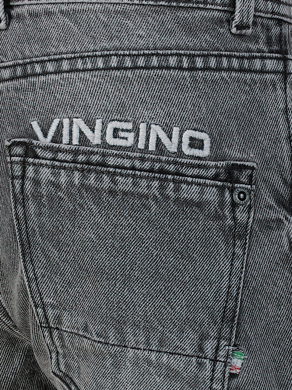 Vingino Kids jeans Baggio Vintage Grey in Grey 6809236135-7.jpg | NICKIS.com