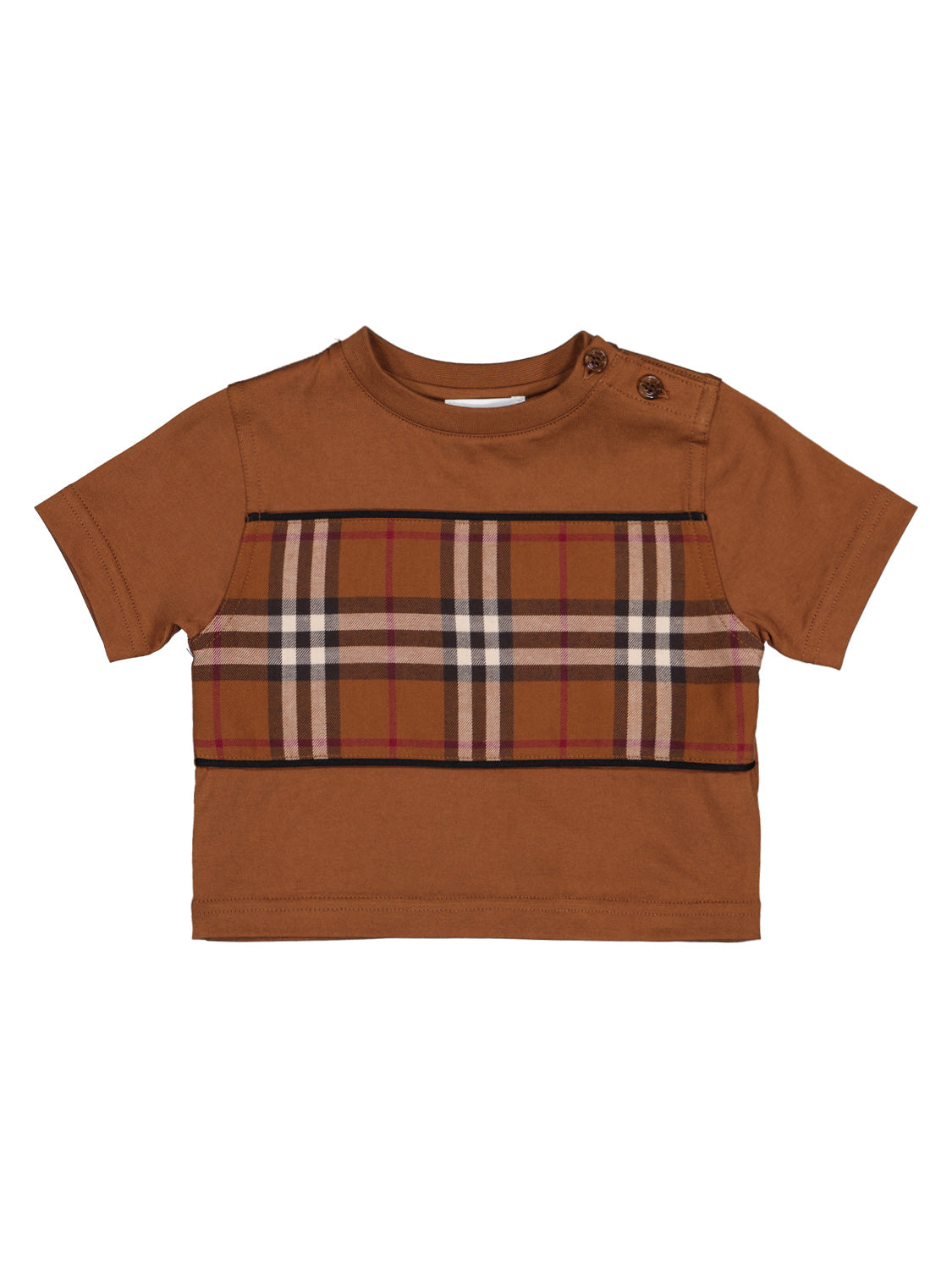 Burberry Kids t-shirt Cedar Brown in Brown 6809268559-1.jpg | NICKIS.com