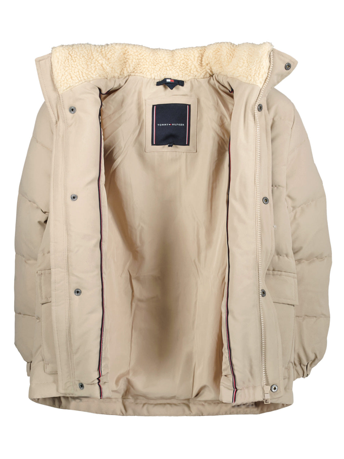 Tommy Hilfiger Kids winter jacket Beige in Beige 6809326383-6.jpg | NICKIS.com