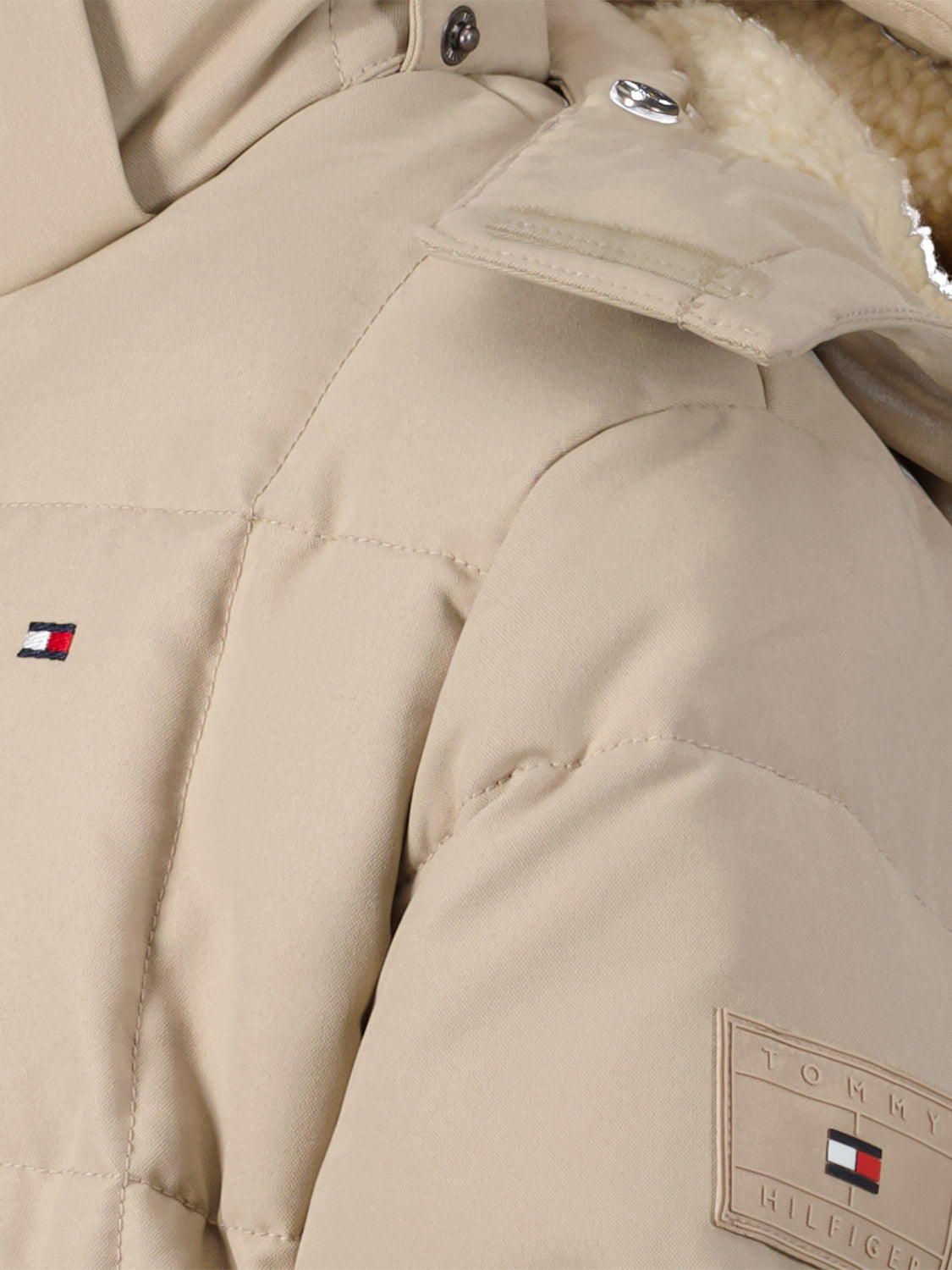 Tommy Hilfiger Kids winter jacket Beige in Beige 6809326383-7.jpg | NICKIS.com