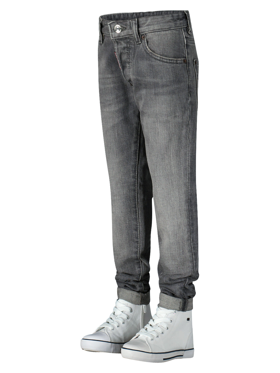 DSQUARED2 Kids jeans Skater Grey in Grey 6809338042-3.jpg | NICKIS.com