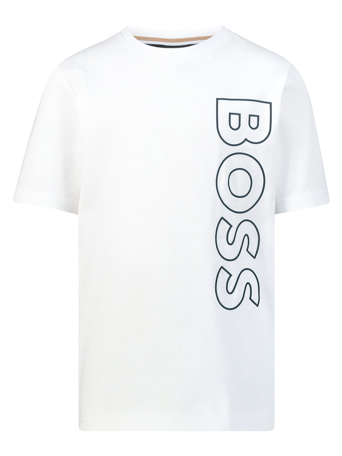 Boss Kids t-shirt White in White 6809410739-1.jpg | NICKIS.com