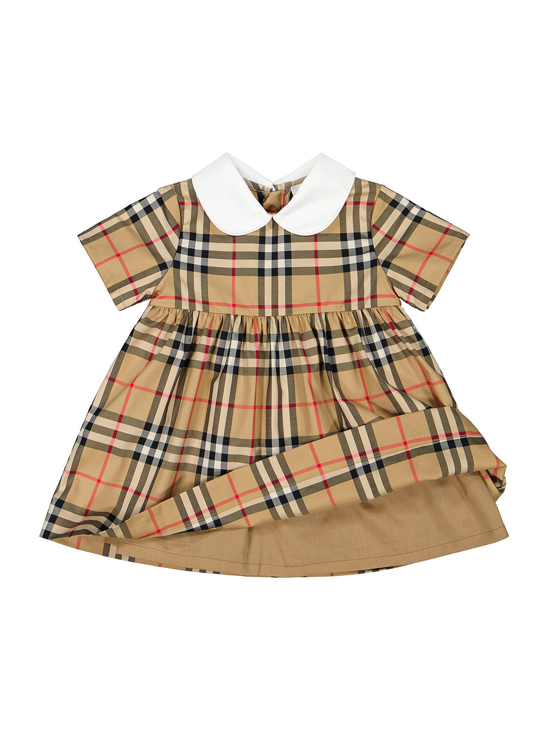 Burberry Kids dress Geraldine Camel in Camel 6809439116-6.jpg | NICKIS.com