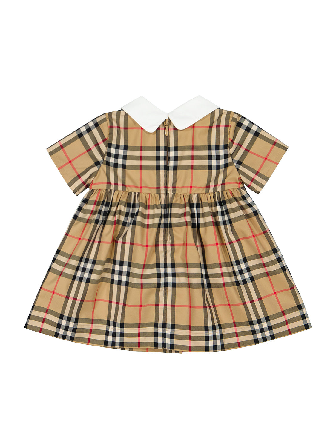 Burberry Kids dress Geraldine Camel in Camel 6809439116-7.jpg | NICKIS.com