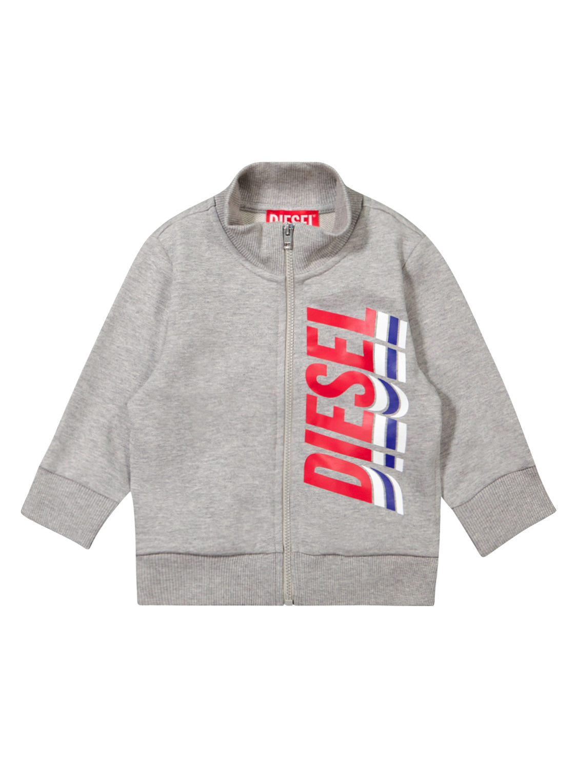 Diesel Kids Sweat Jacket Svaseb Grey in Grey 6809441533-1.jpg | NICKIS.com