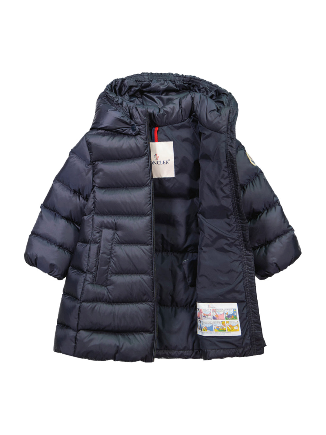 Moncler Enfant Down Coat Majeure Navy girls