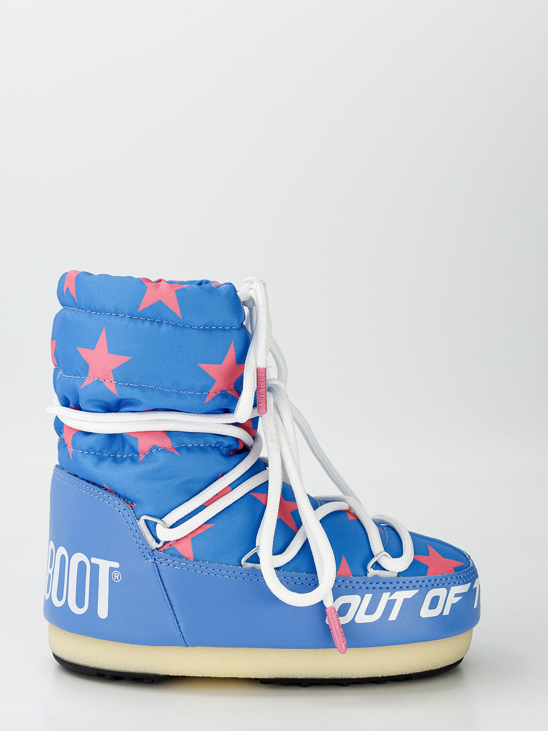 Moon Boot Kids Boots Light Low Stars Blue in Blue 6809480511-2.jpg | NICKIS.com