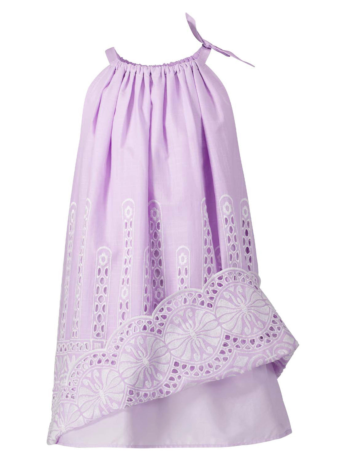 ZIMMERMANN Kids dress Raie Lilac in Lilac 6809490516-4.jpg | NICKIS.com