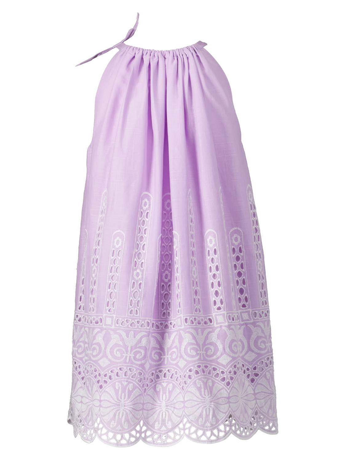 ZIMMERMANN Kids dress Raie Lilac in Lilac 6809490516-5.jpg | NICKIS.com