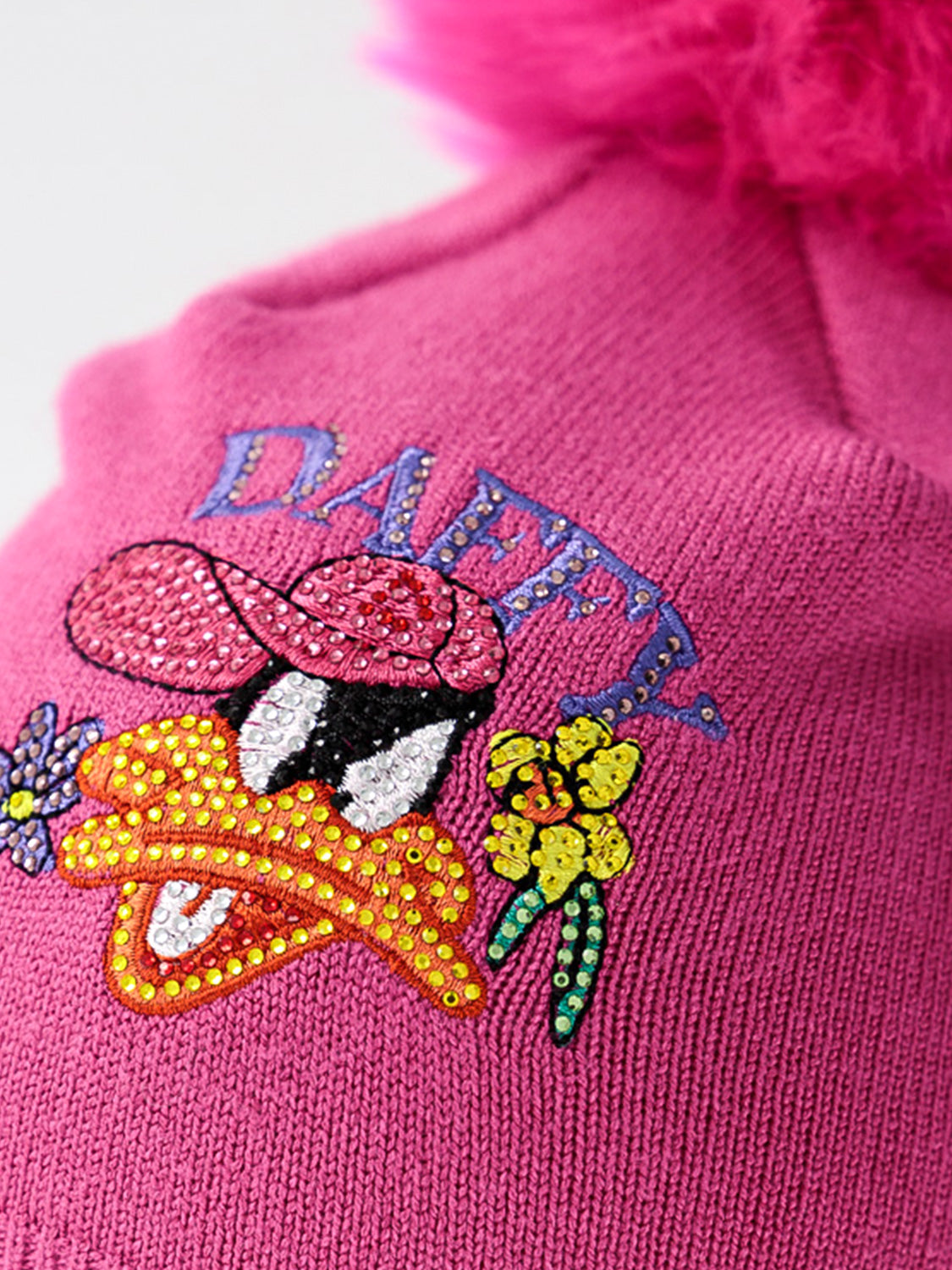 Monnalisa Kids beanie Fuchsia in Fuchsia 6809664408-4.jpg | NICKIS.com