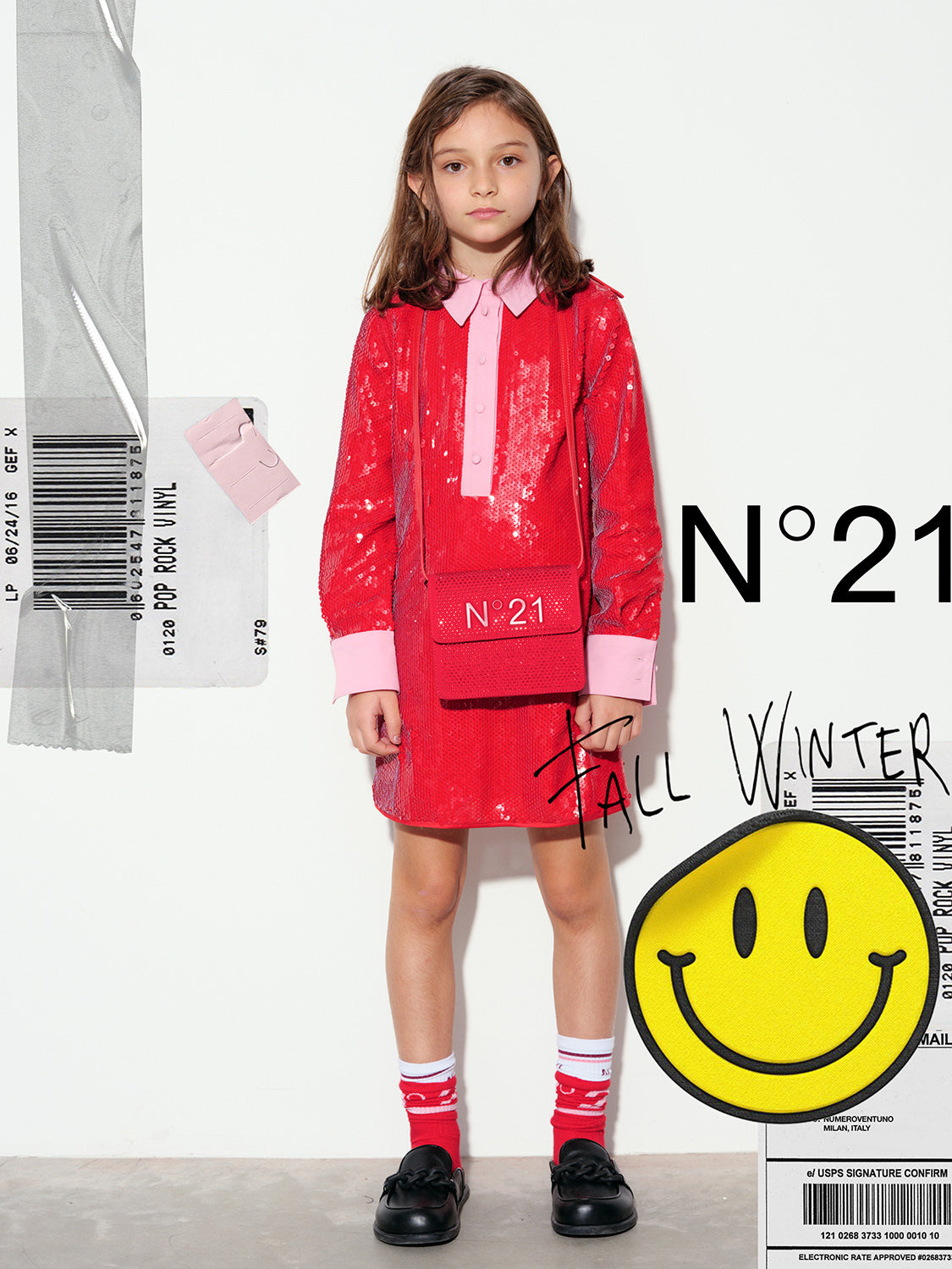 N°21 Kids dress Red in Red 6809716941-2.jpg | NICKIS.com