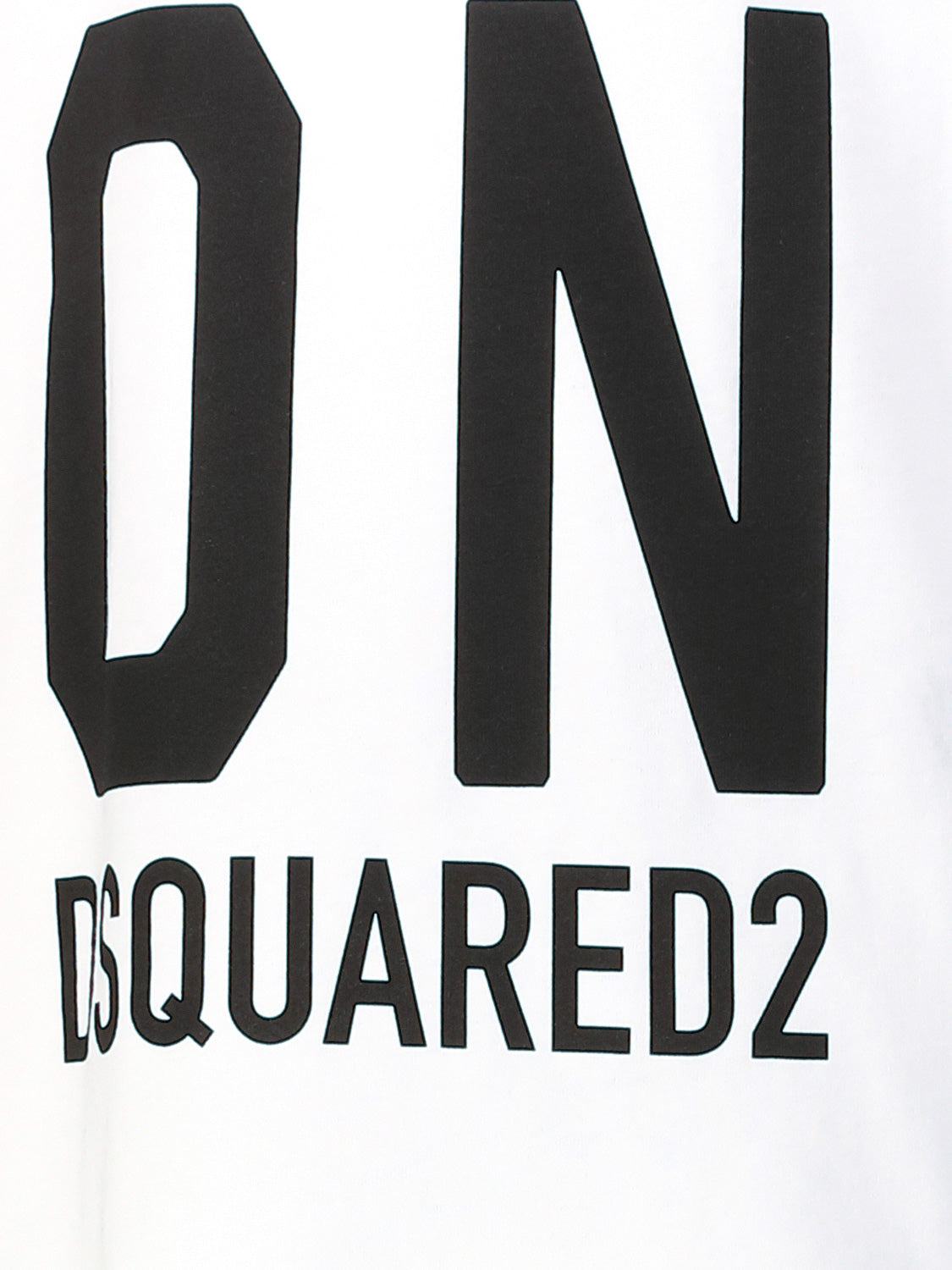 DSQUARED2 Kids t-shirt Slouch Fit-Icon White in White 6809844697-5.jpg | NICKIS.com