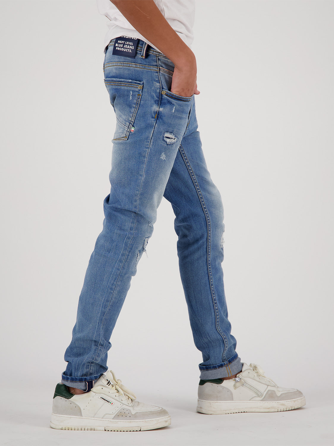 Vingino Kids jeans Anzio Blue in Blue 6809851475-8.jpg | NICKIS.com