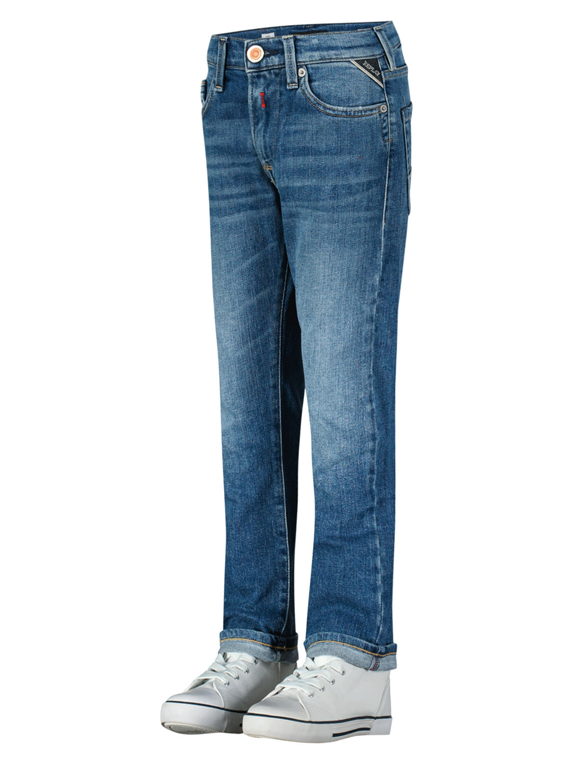 Replay & Sons Kids jeans Mini Waitom Blue in Blue 6900000030-5.jpg | NICKIS.com