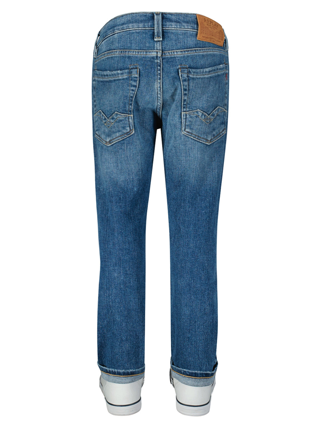 Replay & Sons Kids jeans Mini Waitom Blue in Blue 6900000030-6.jpg | NICKIS.com