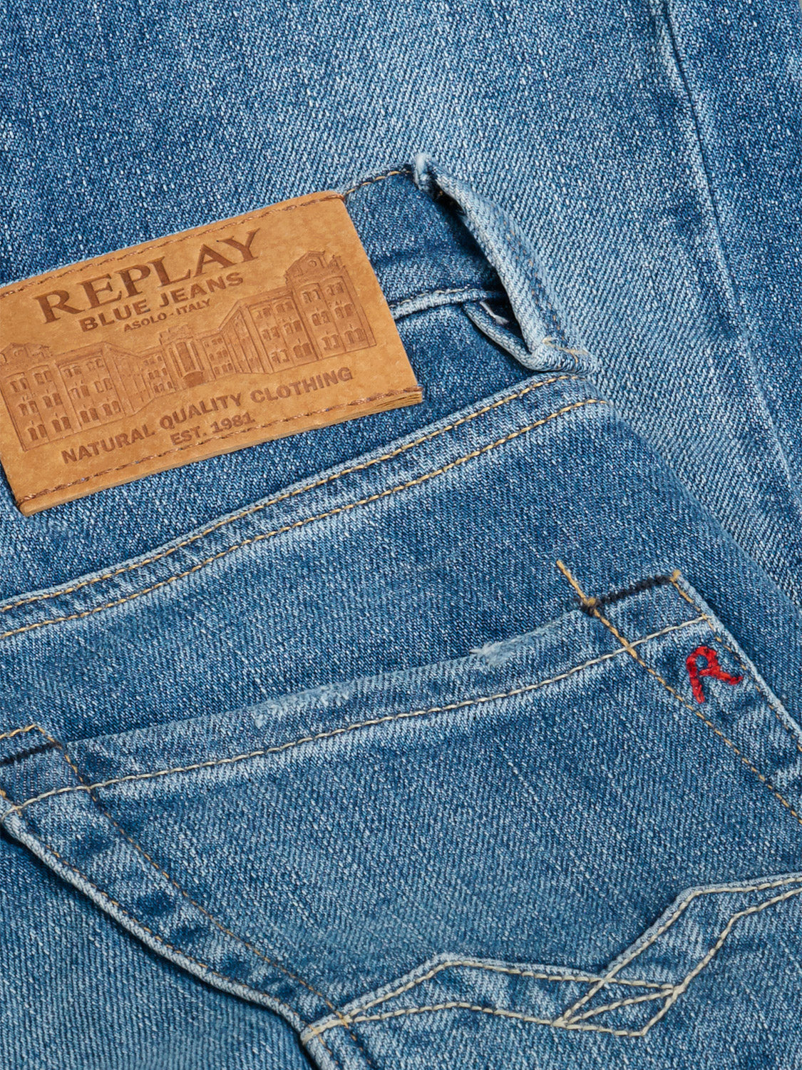 Replay & Sons Kids jeans Mini Waitom Blue in Blue 6900000030-7.jpg | NICKIS.com