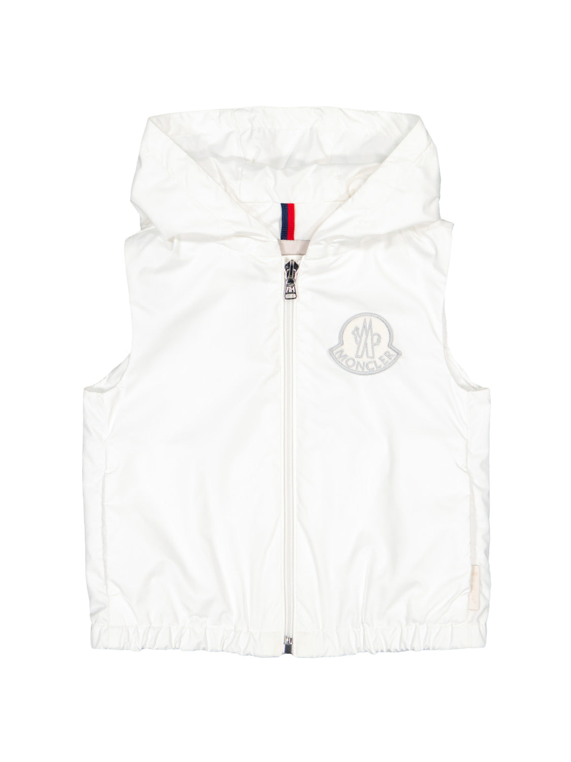 Moncler Enfant Kids vest Essien White in White 6900000051-1.jpg | NICKIS.com