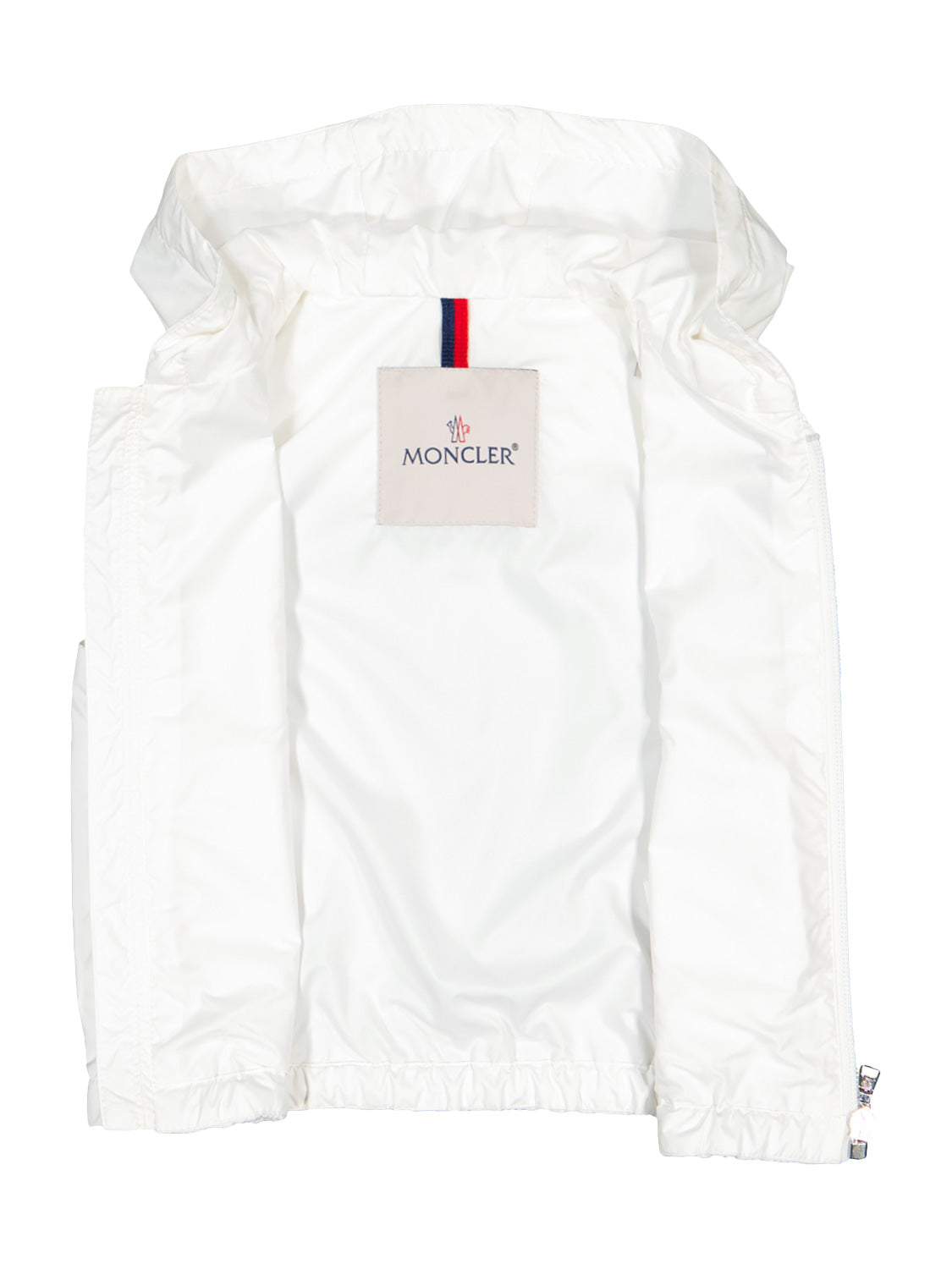 Moncler Enfant Kids vest Essien White in White 6900000051-4.jpg | NICKIS.com