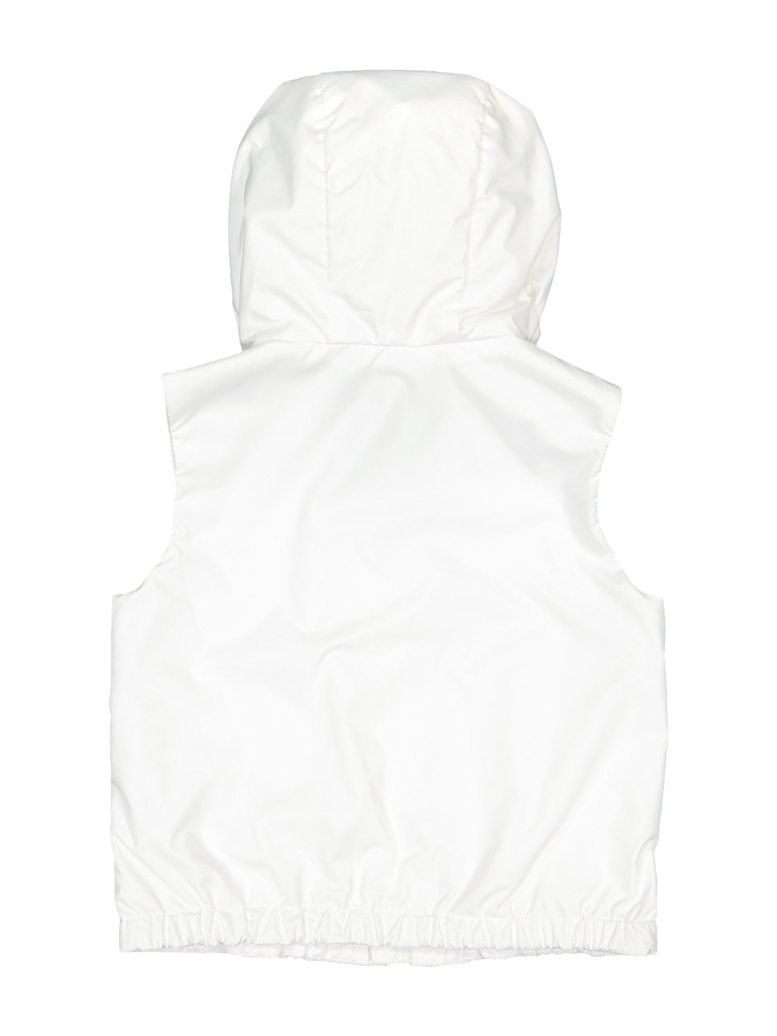 Moncler Enfant Kids vest Essien White in White 6900000051-6.jpg | NICKIS.com