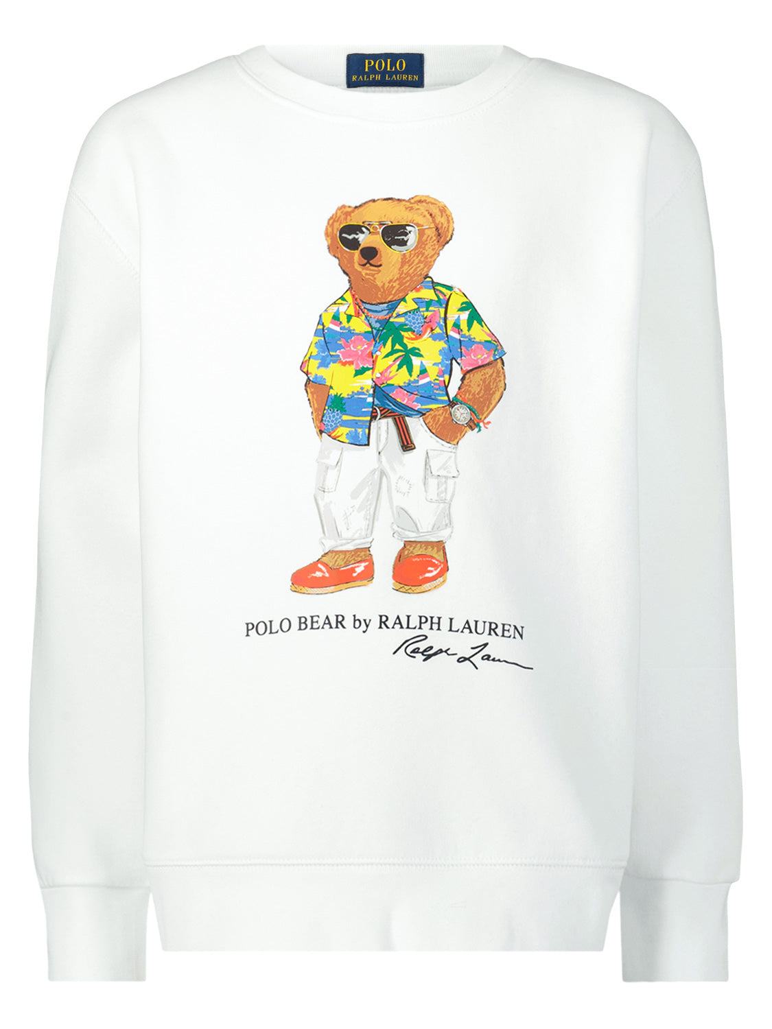 Polo Ralph Lauren Kids Sweatshirt White in White 6900000115-1.jpg | NICKIS.com