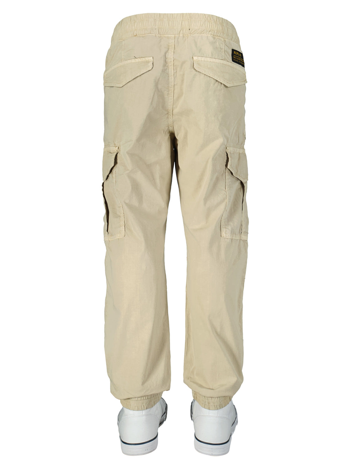 Replay & Sons Kids Cargo Trousers Beige in Beige 6900000123-6.jpg | NICKIS.com