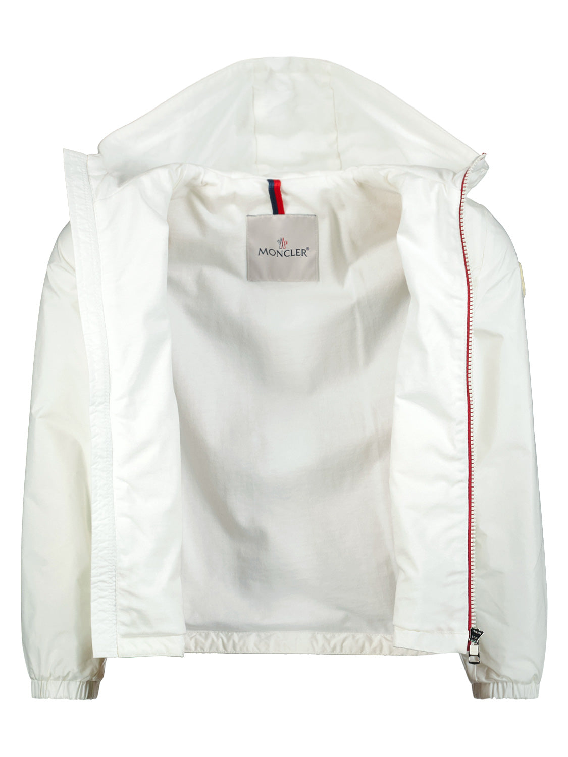 Moncler Enfant Kids Rain Jacket New_urville White in White 6900000188-6.jpg | NICKIS.com