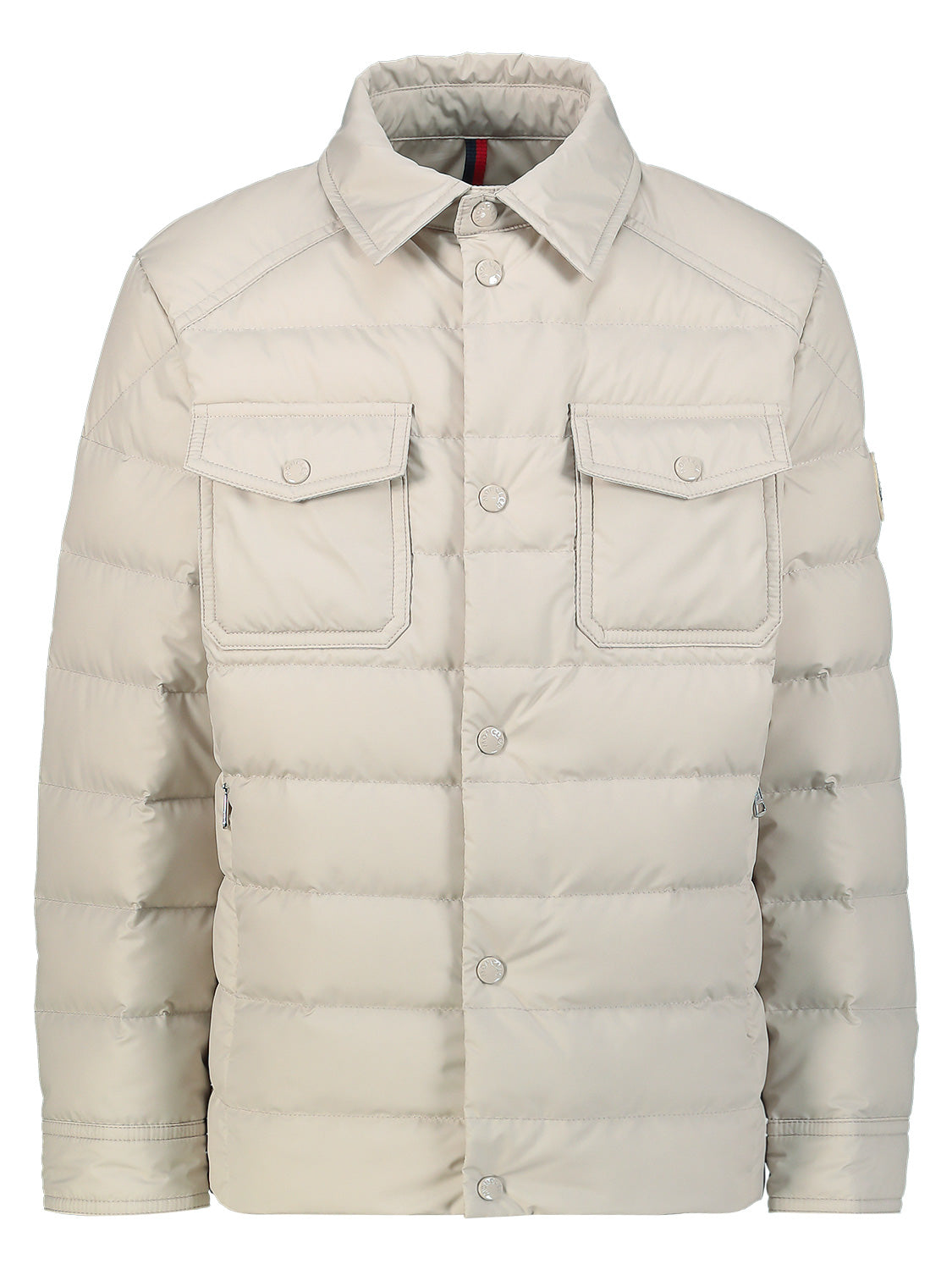 Moncler Enfant Kids Lightweight down jacket Akil Beige in Beige 6900000204-1.jpg | NICKIS.com