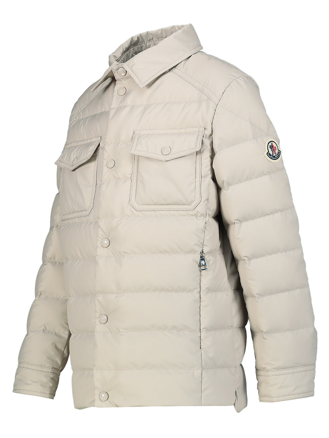 Moncler Enfant Kids Lightweight down jacket Akil Beige in Beige 6900000204-4.jpg | NICKIS.com