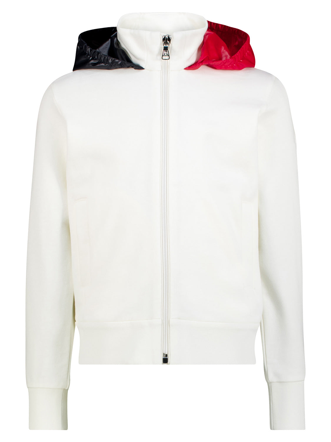 Moncler Enfant Kids Sweat Jacket White in White 6900000256-1.jpg | NICKIS.com