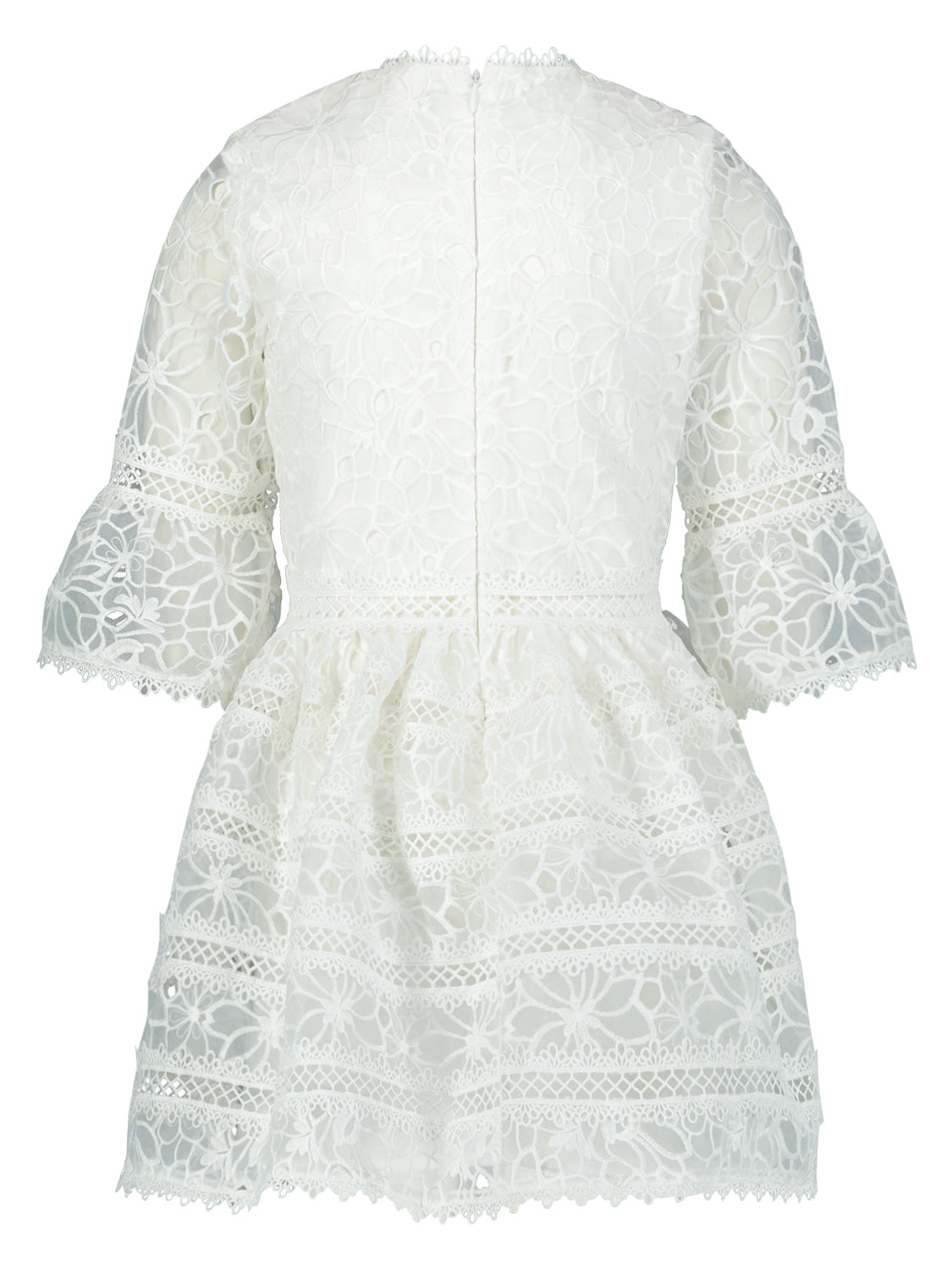 MARLO Kids dress Sadie White in White 6900002914-5.jpg | NICKIS.com