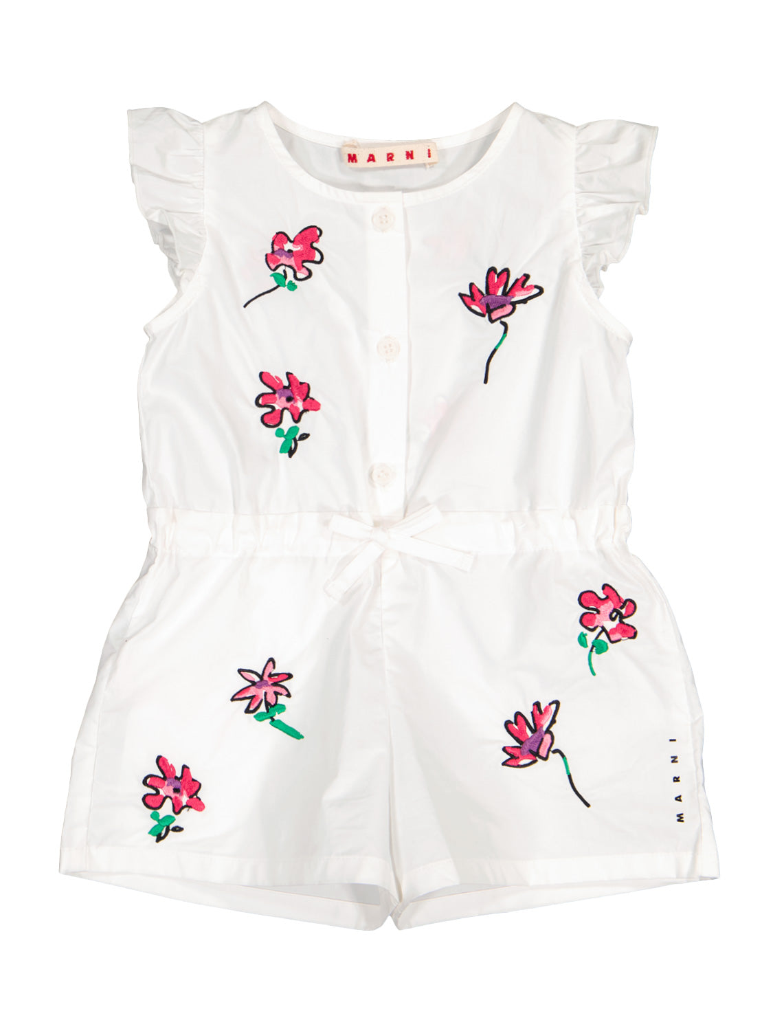 Marni Kids overall White in White 6900025131-1.jpg | NICKIS.com