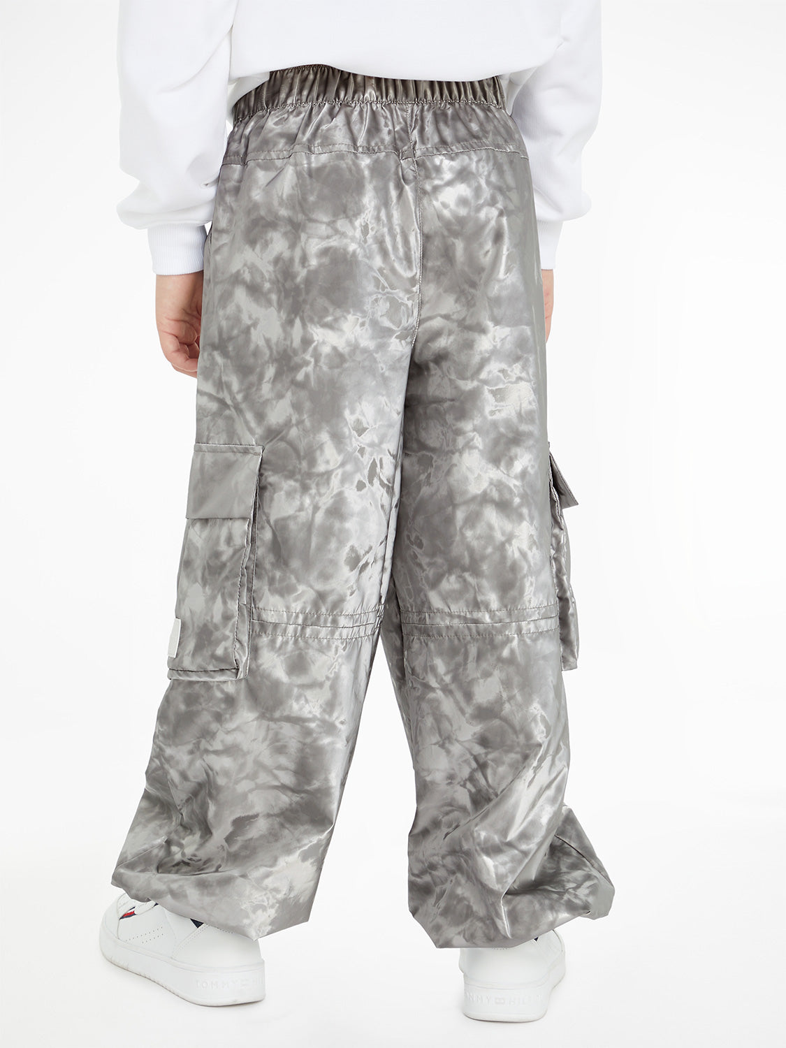 Calvin Klein Kids Cargo Trousers Mercury Cargo Silver in Silver 6900025741-3.jpg | NICKIS.com