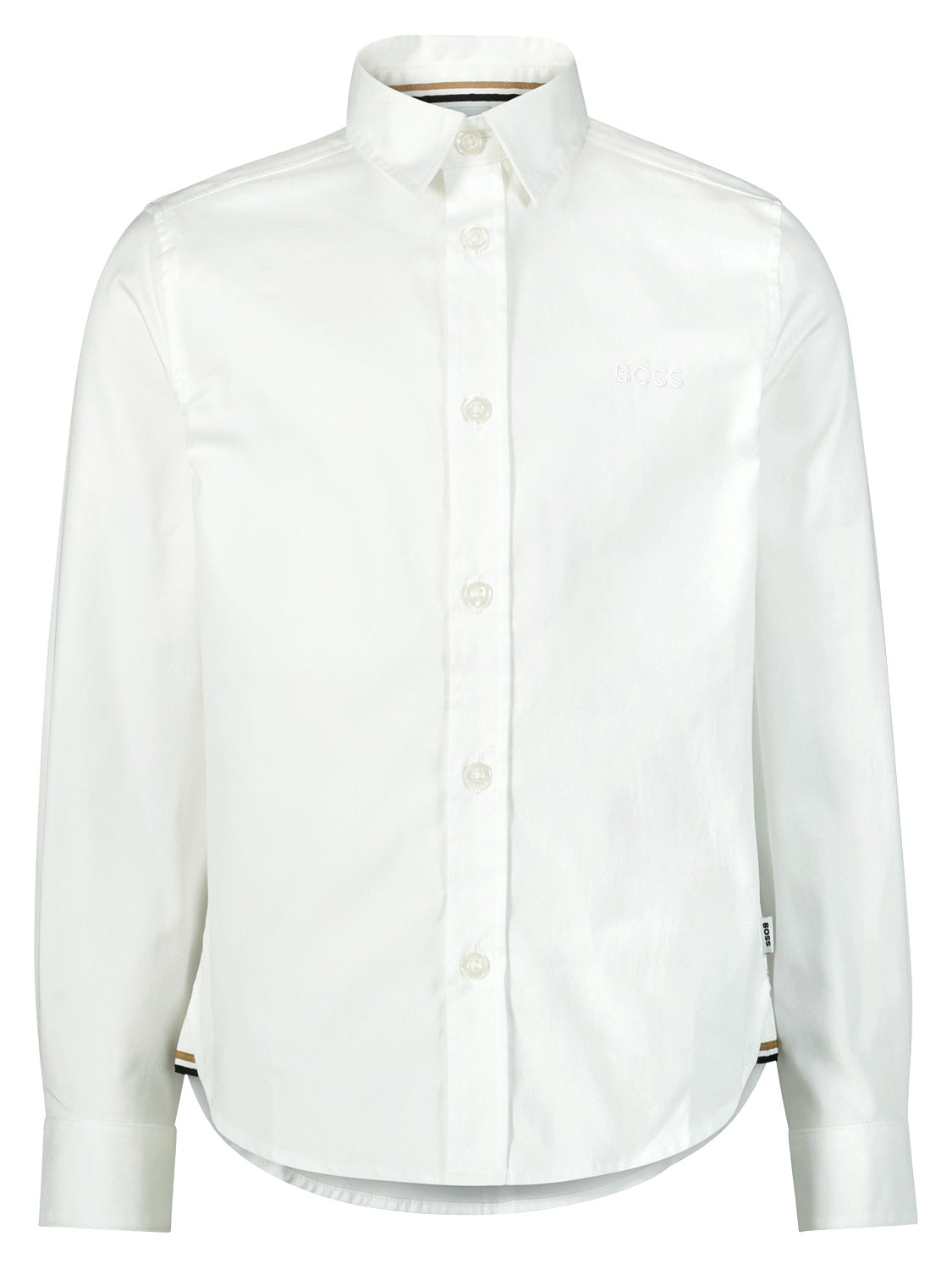 Boss Kids shirt White in White 6900027134-1.jpg | NICKIS.com