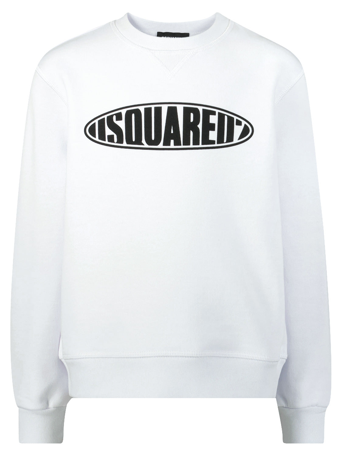 DSQUARED2 Kids Sweatshirt Relax White in White 6900082334-1.jpg | NICKIS.com