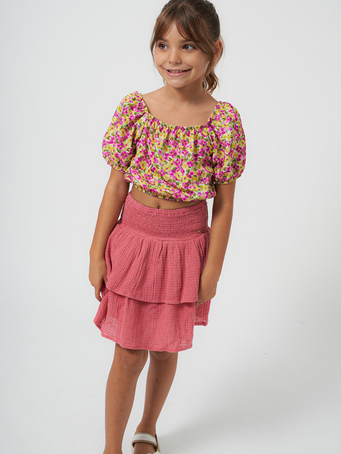 Mayoral Kids blouse Fuchsia in Fuchsia 6900087536-8.jpg | NICKIS.com