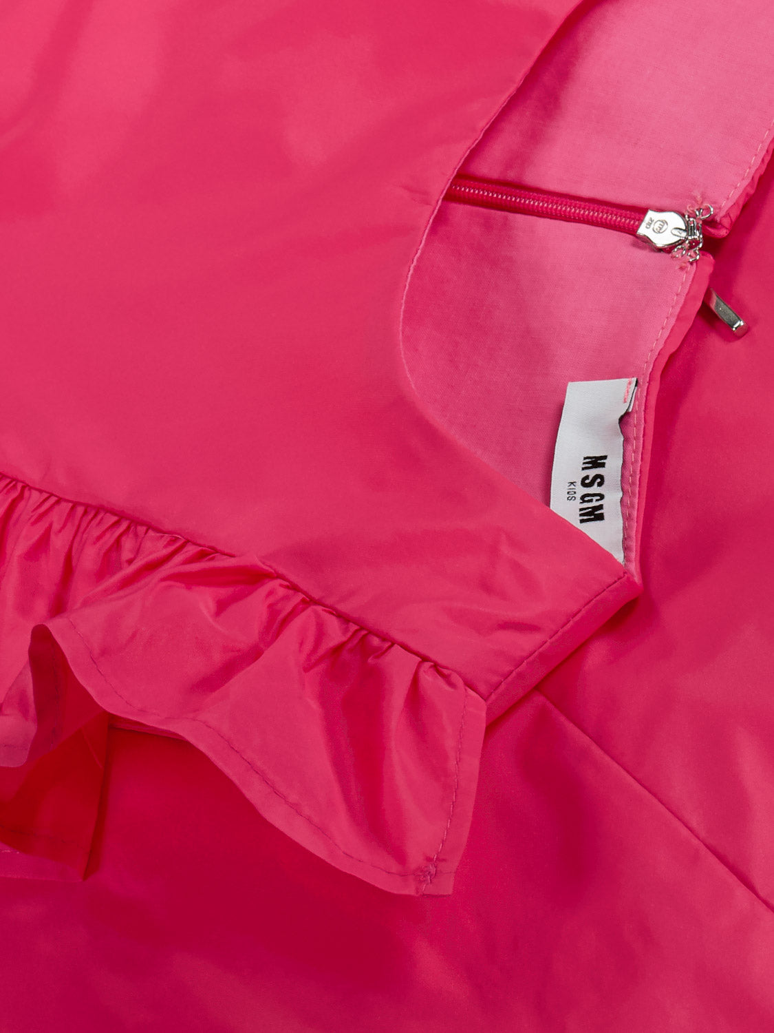 MSGM Kids dress Fuchsia in Fuchsia 6900096713-5.jpg | NICKIS.com