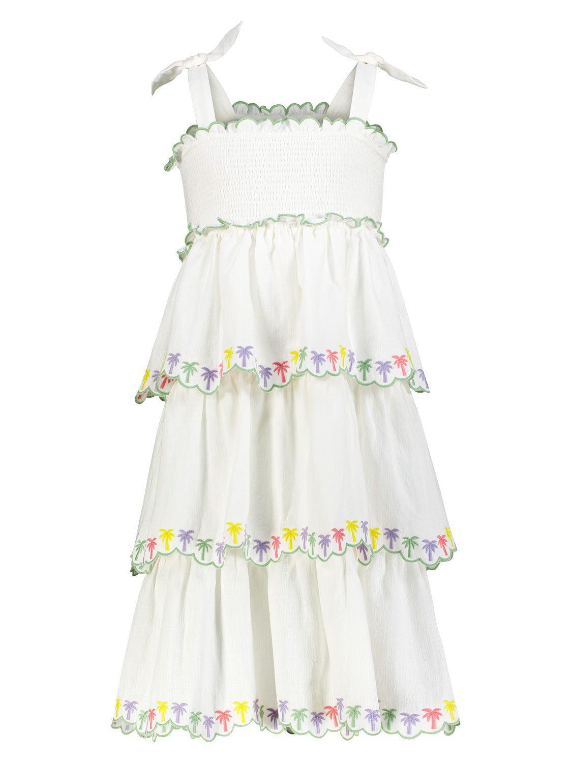 ZIMMERMANN Kids dress August White in White 6900126618-1.jpg | NICKIS.com