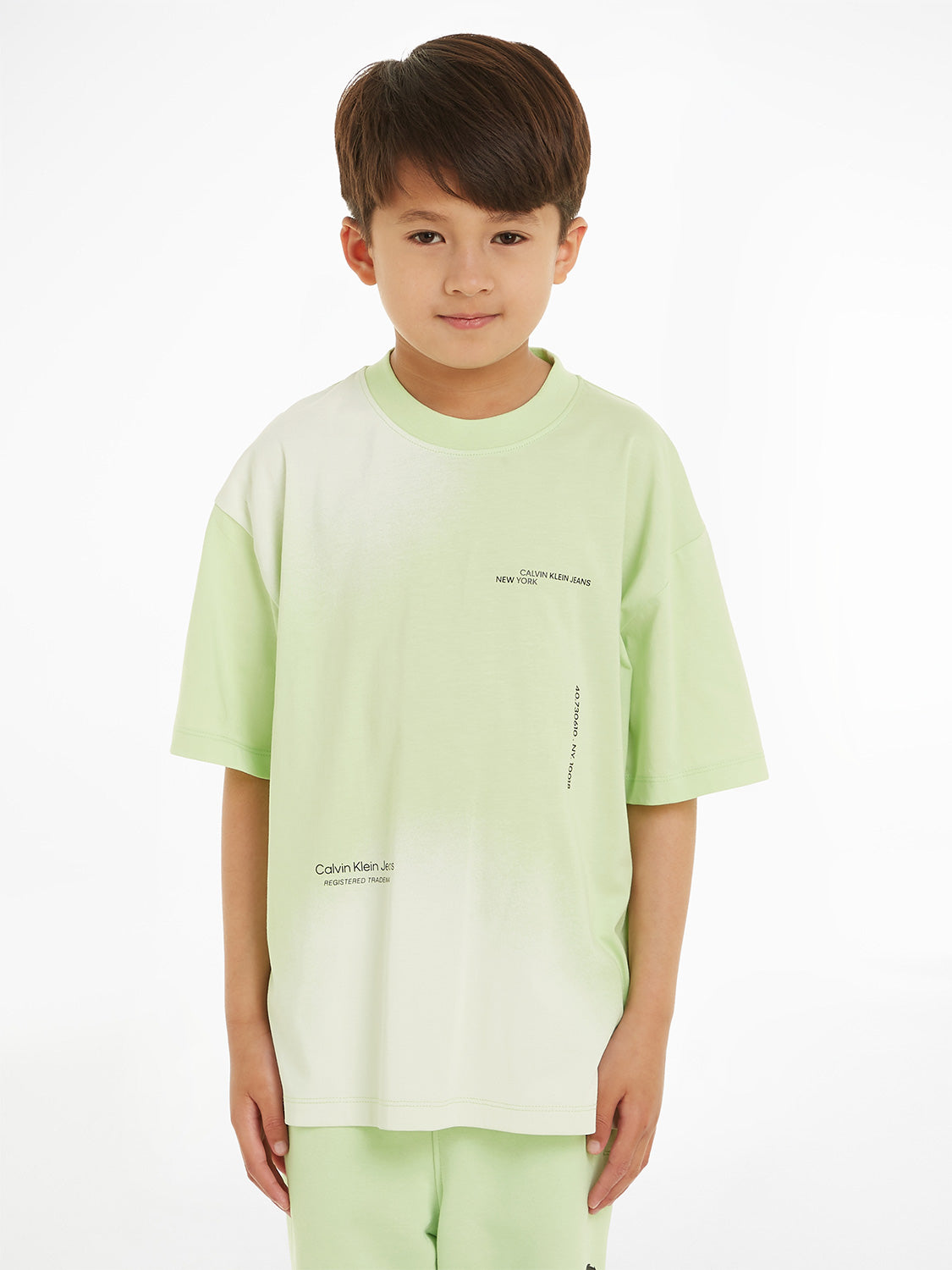 Calvin Klein Kids t-shirt Mint Green in Mint Green 6900153543-2.jpg | NICKIS.com