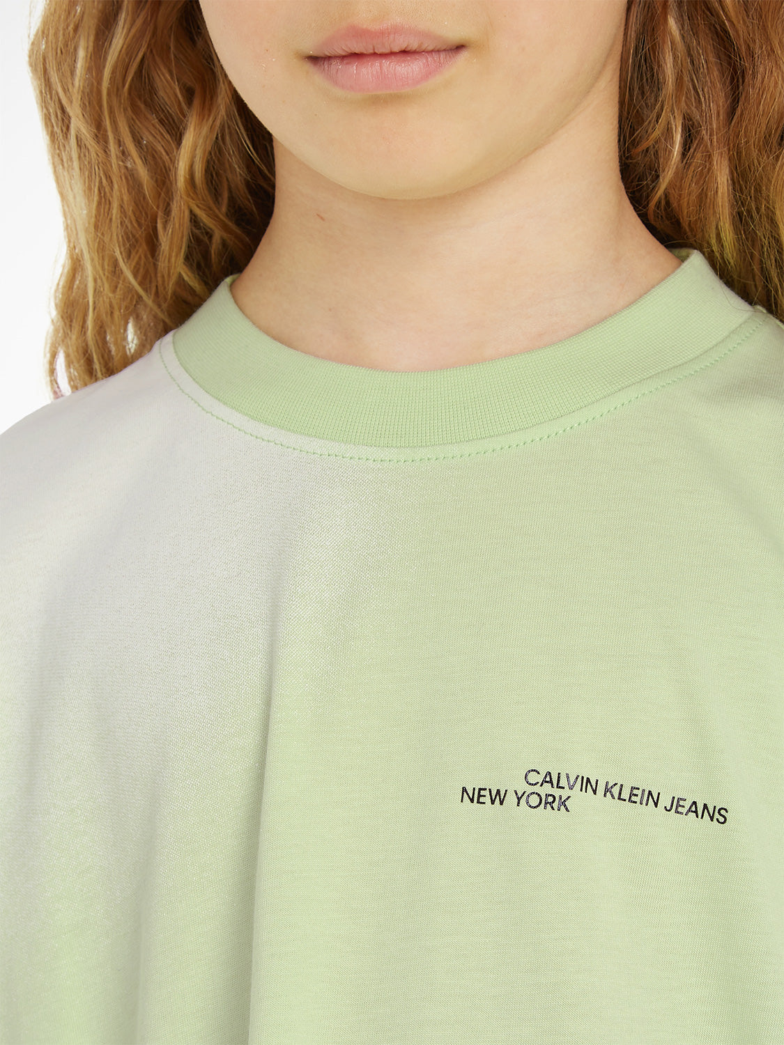 Calvin Klein Kids t-shirt Mint Green in Mint Green 6900153543-8.jpg | NICKIS.com