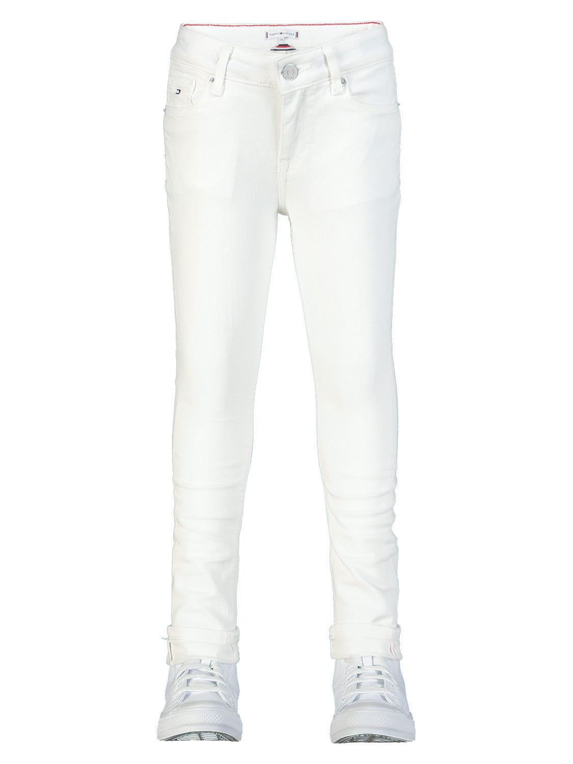 Tommy Hilfiger Kids jeans Nora White White in White 6900156294-4.jpg | NICKIS.com