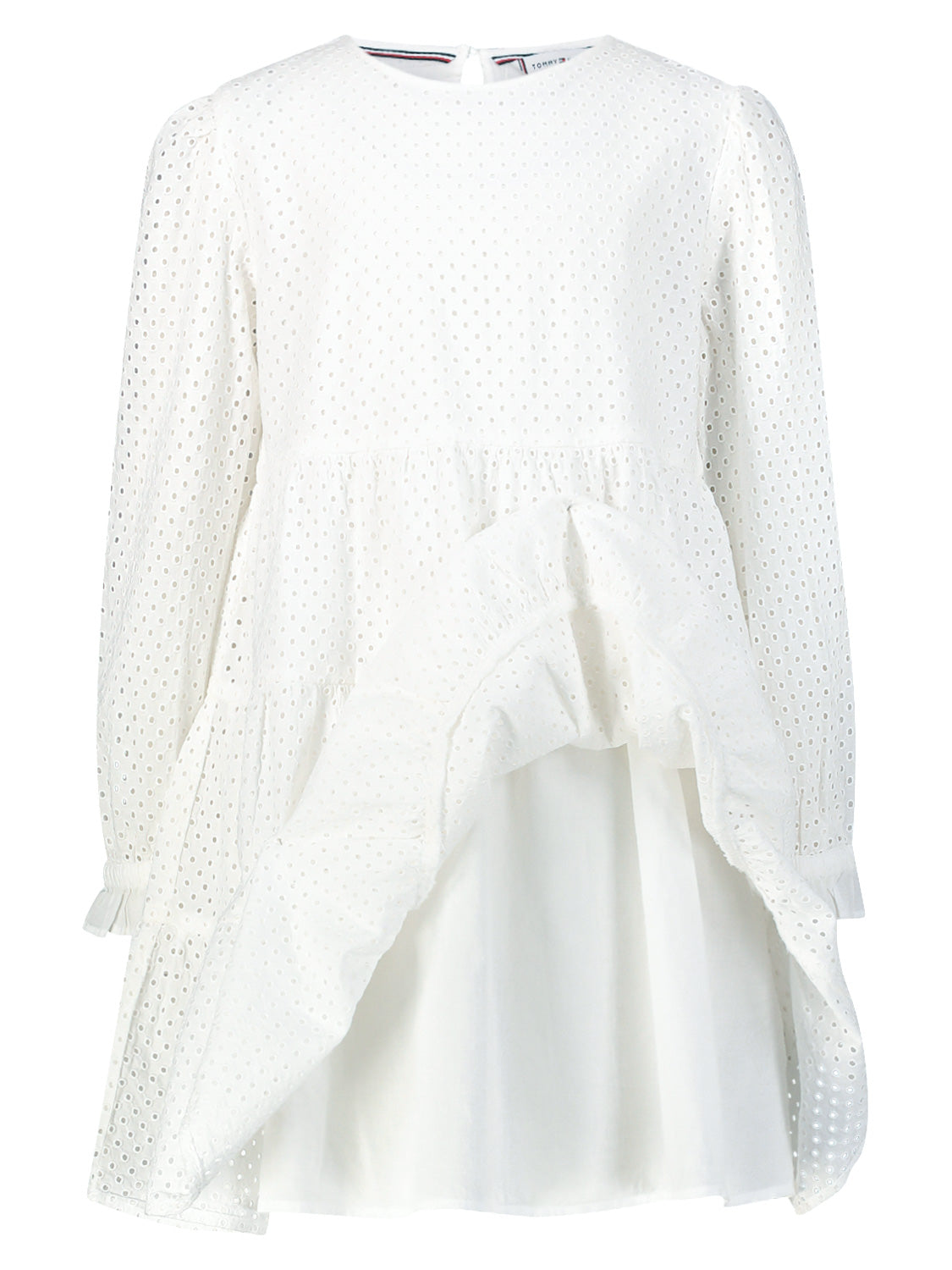 Tommy Hilfiger Kids dress White in White 6900173984-6.jpg | NICKIS.com