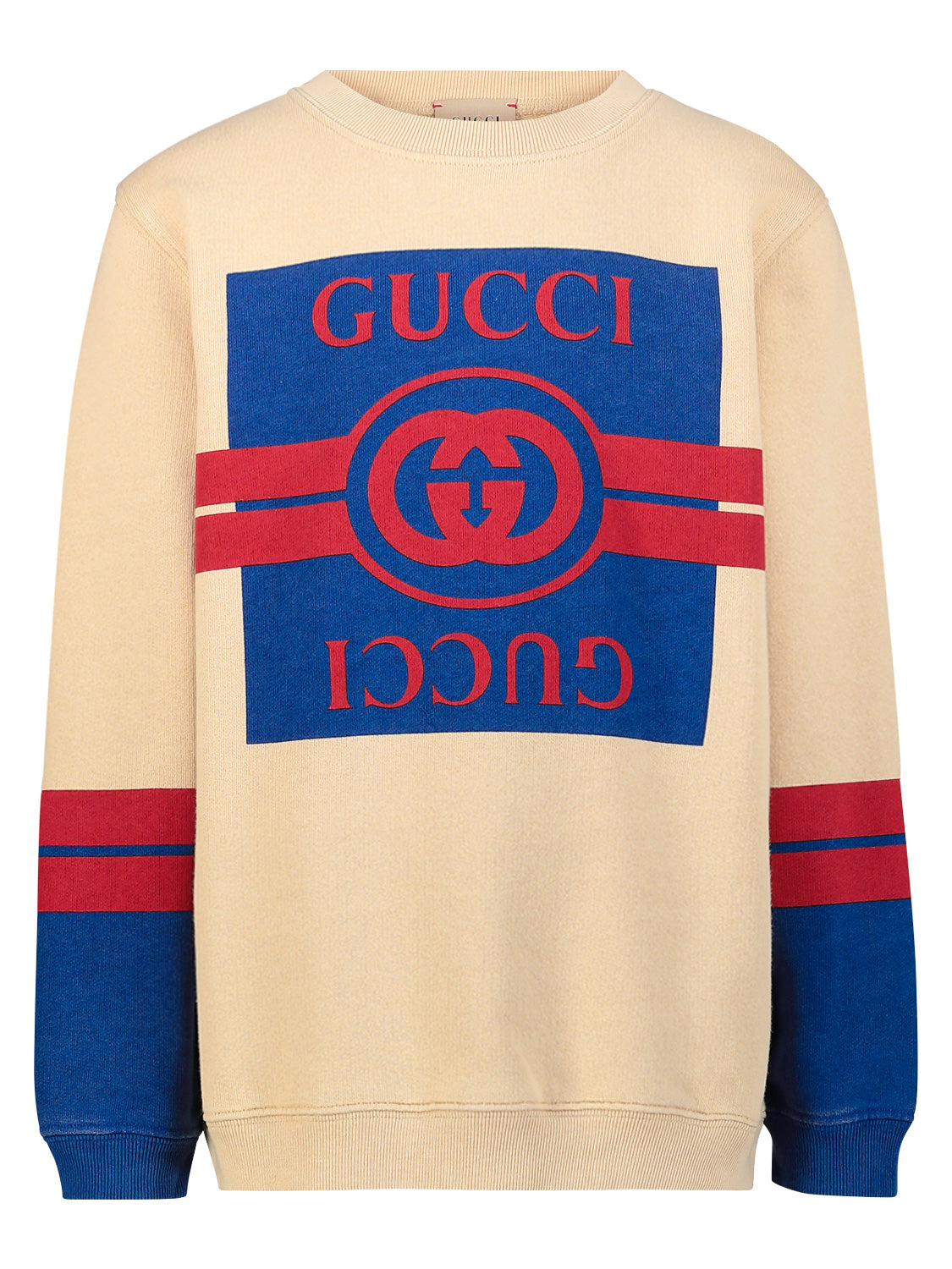 Gucci Kids Sweatshirt Beige in Beige 6900208396-1.jpg | NICKIS.com