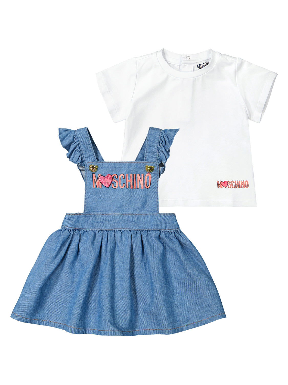 Moschino Kids clothing set Blue in Blue 6900273870-1.jpg | NICKIS.com